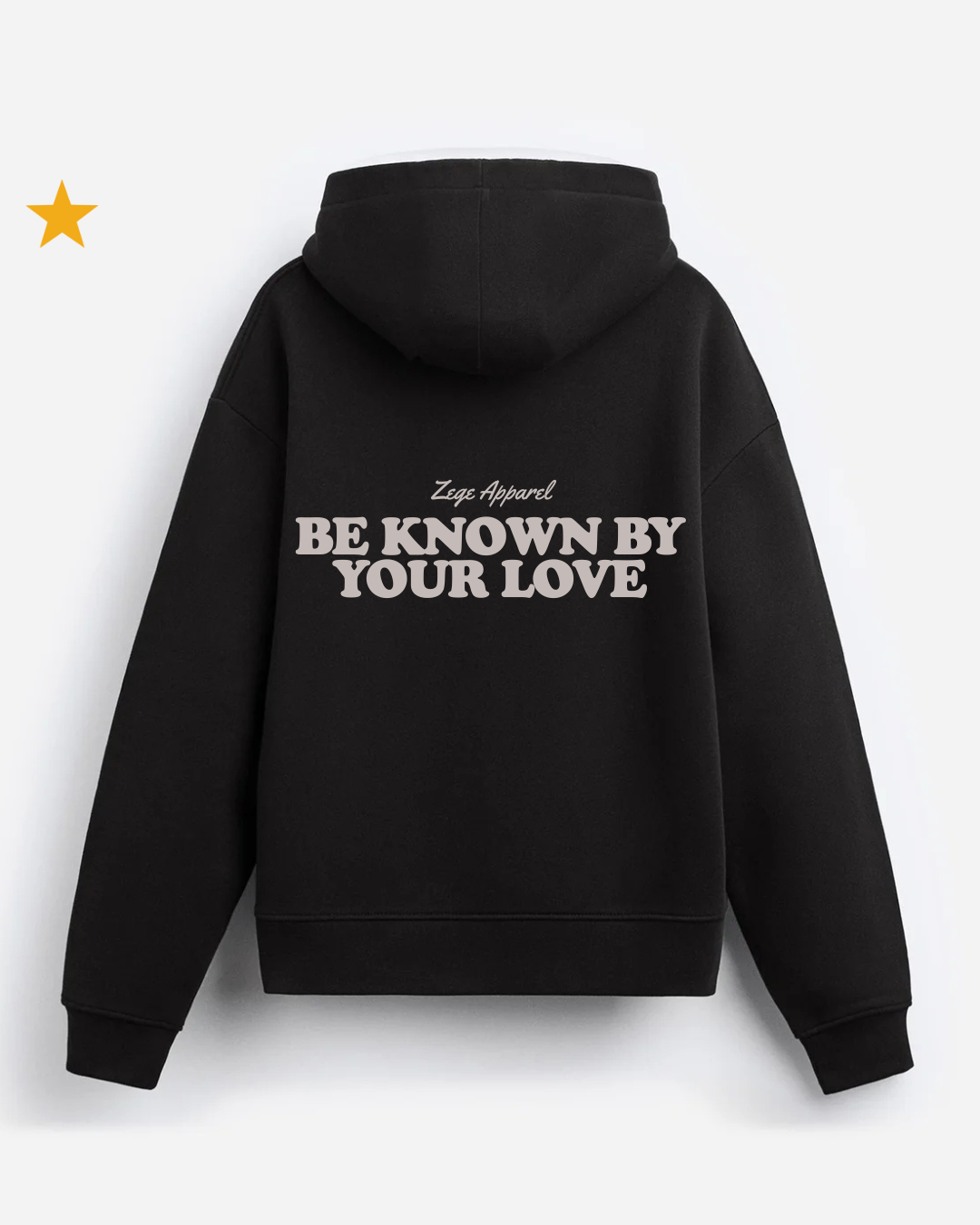 Be Known By Your Love Hoodie | Black